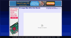 Desktop Screenshot of el-juego-mas-dificil-del-mundo.com